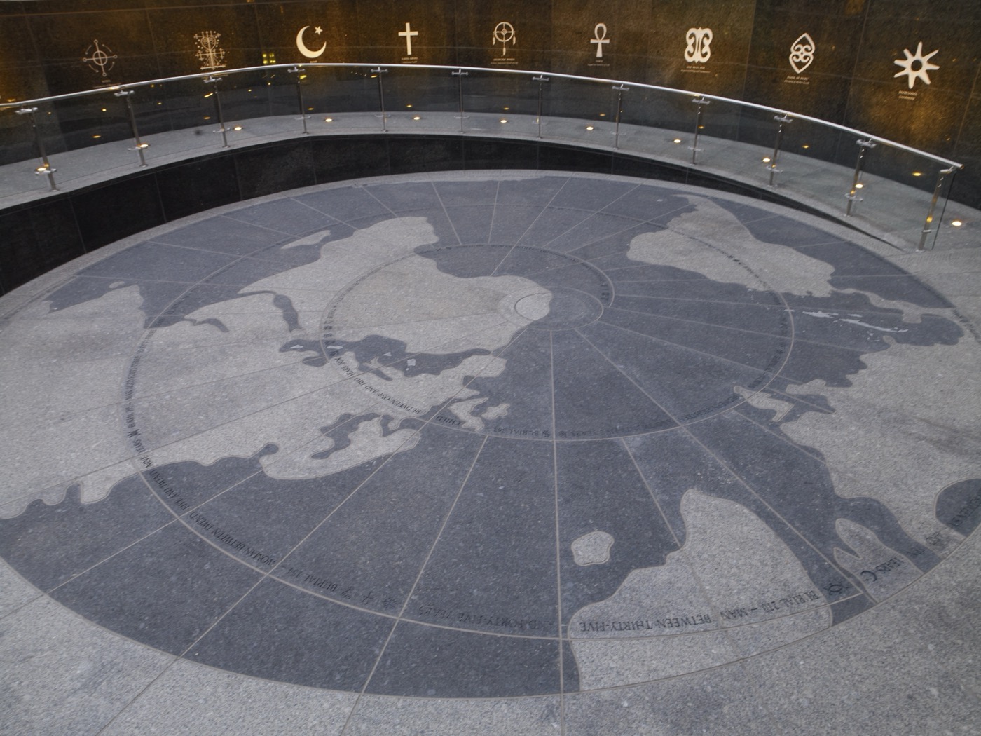 The African Burial Ground site in lower Manhattan.