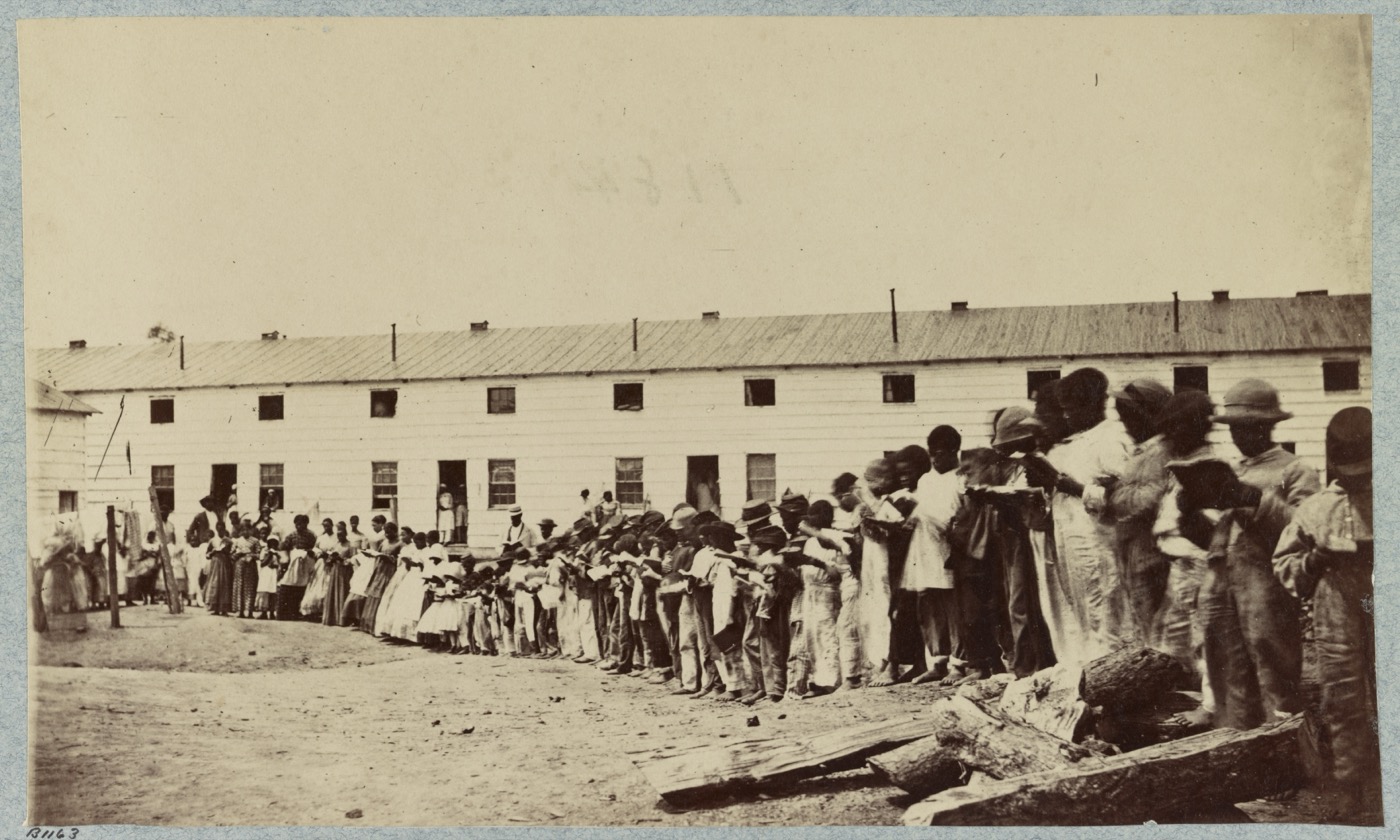 Freedman's Village, Arlington, Virginia, during the Civil War.