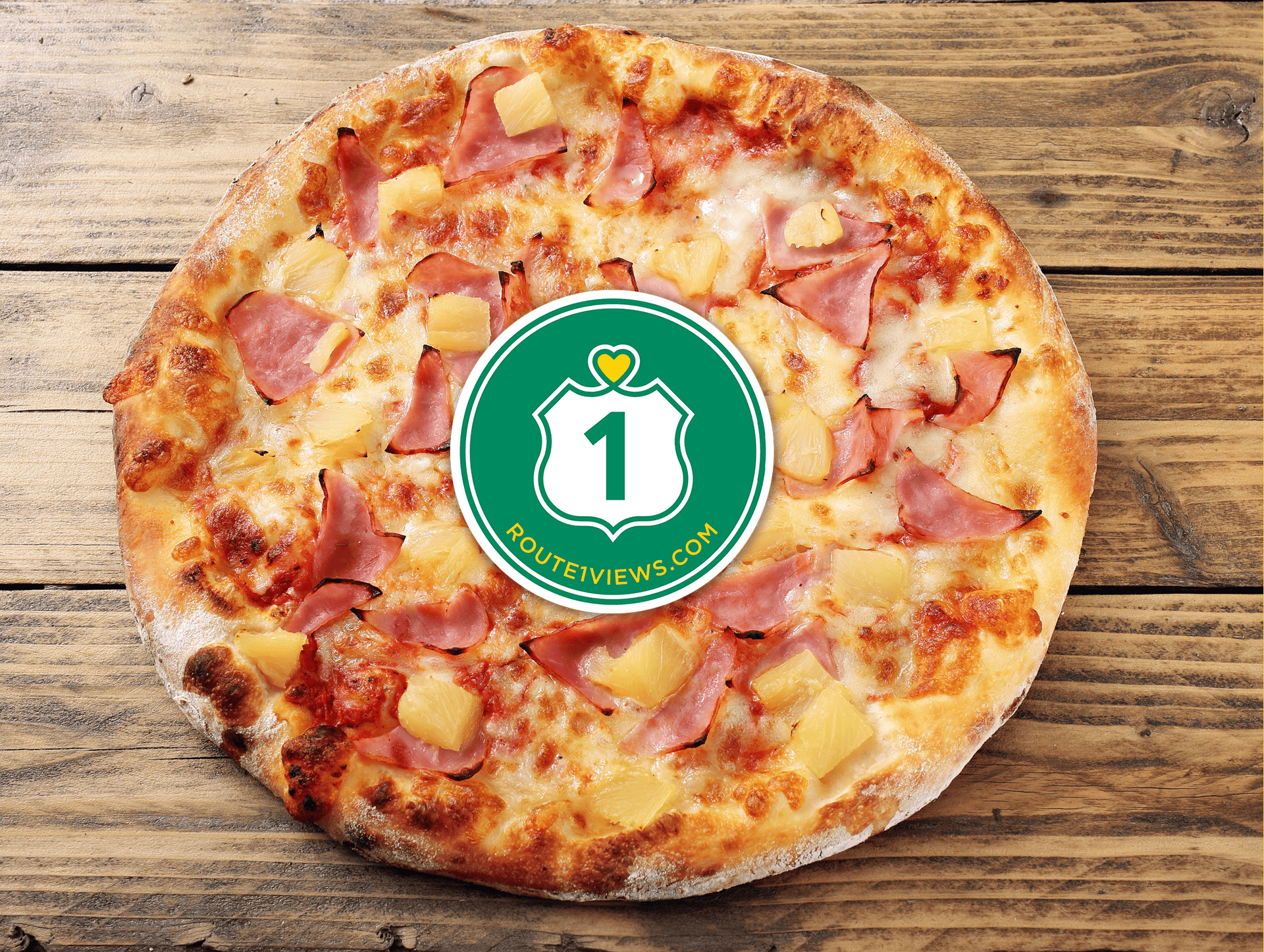 A delicious pizza