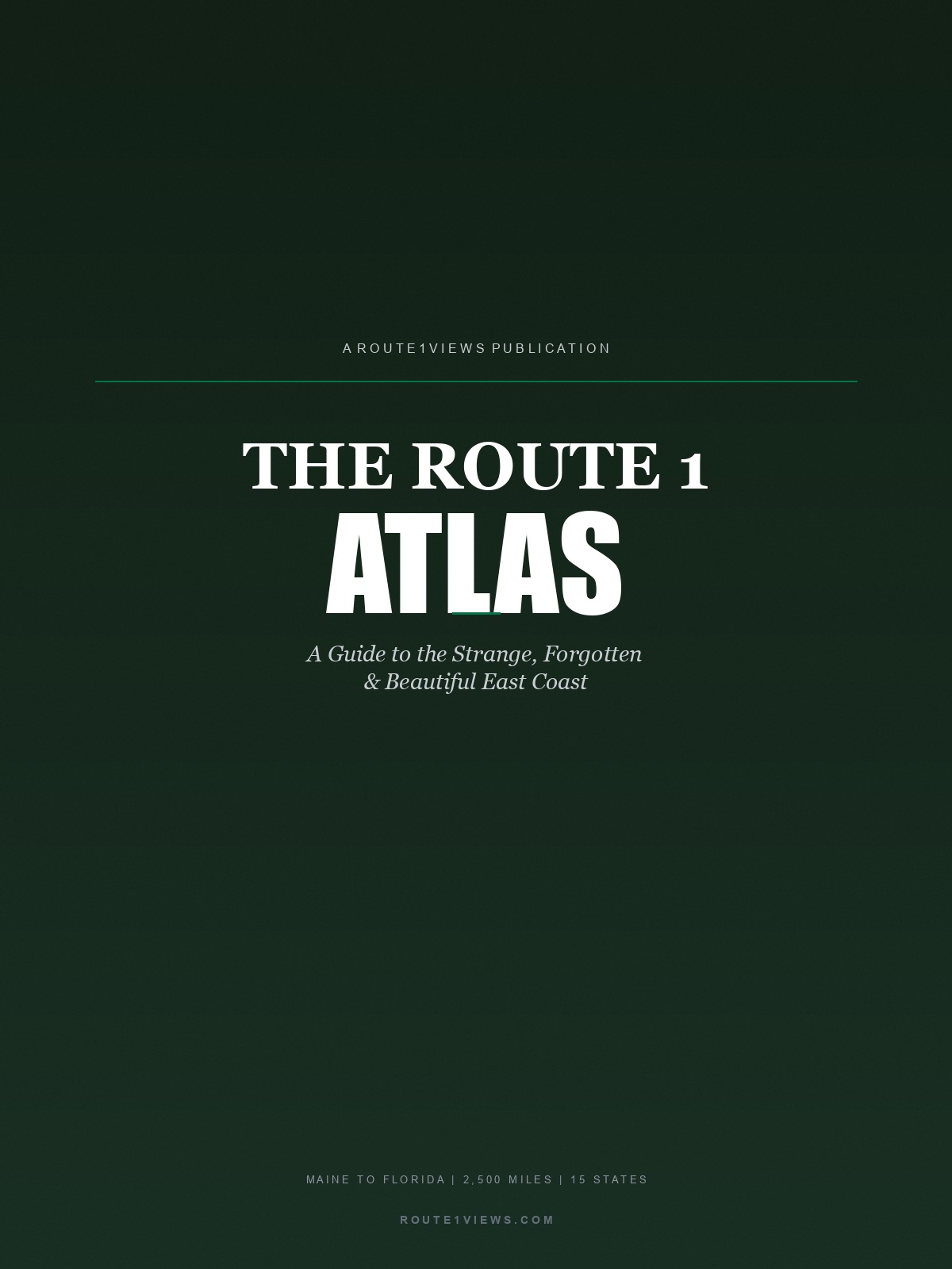 The Route 1 Atlas — cover