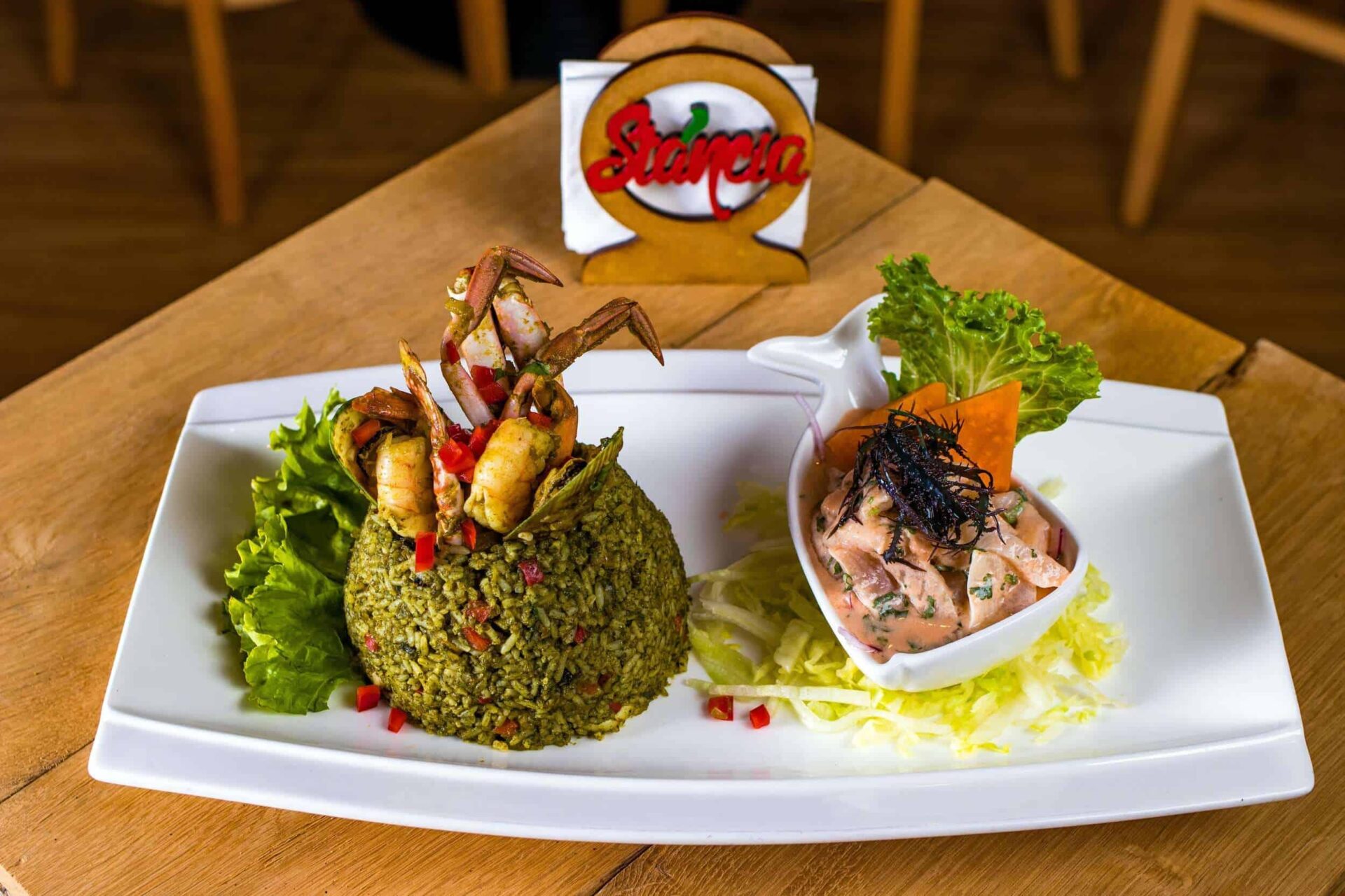 Stancia Peruvian Fusion Restaurant in Linden, NJ Route 1 Views