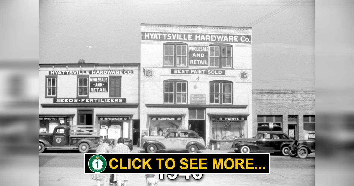 Then & Now This Historic Hyattsville Building Route 1 Views