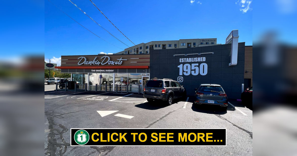 The Original Dunkin' Donuts Quincy, MA Route 1 Views