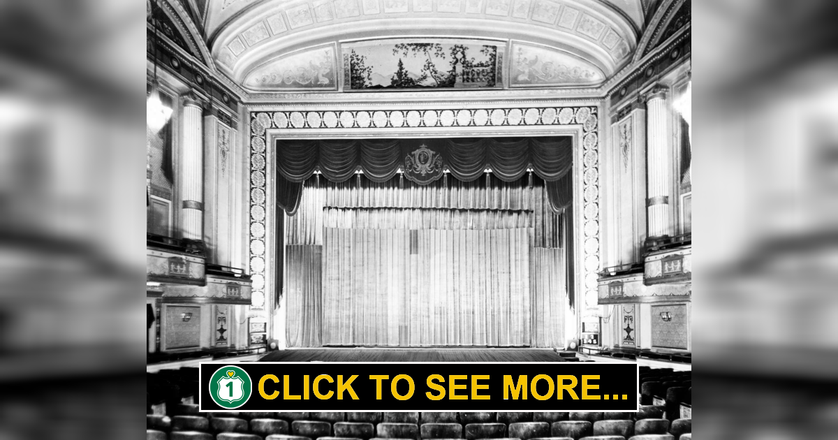 Then and Now Majestic Theatre Bridgeport, CT Route 1 Views