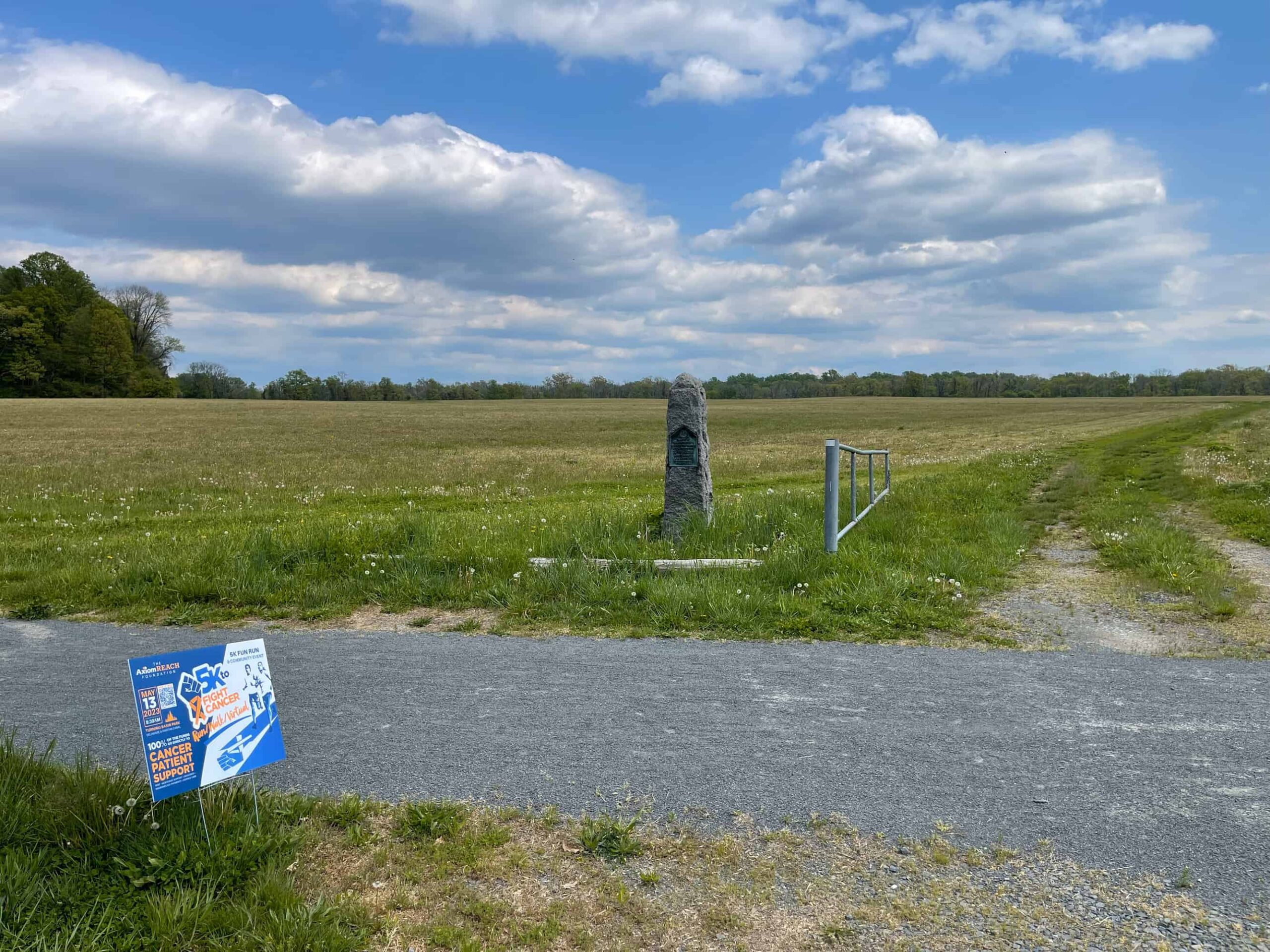 1777 Washington March Marker #11