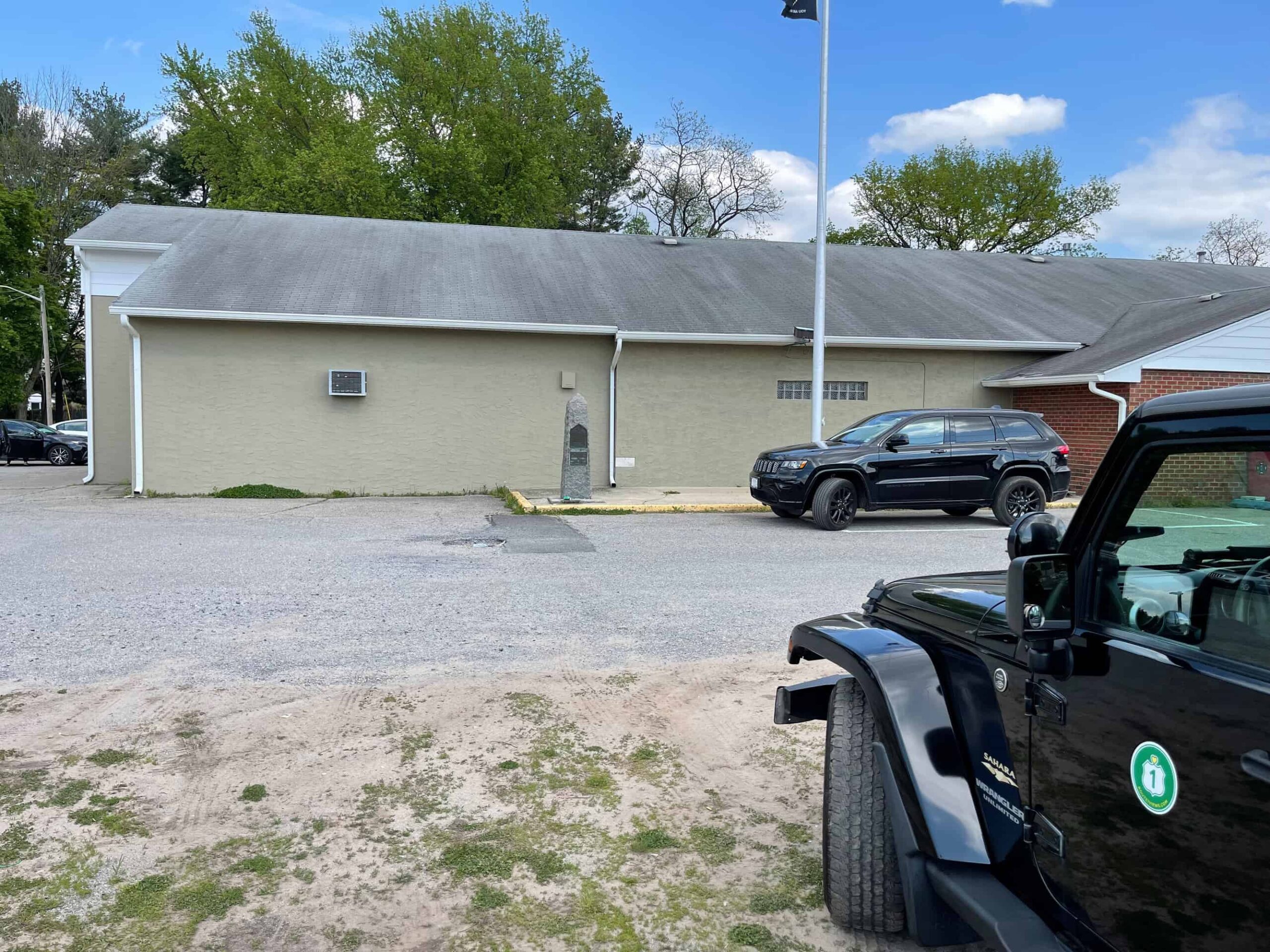 1777 Washington March Marker #5