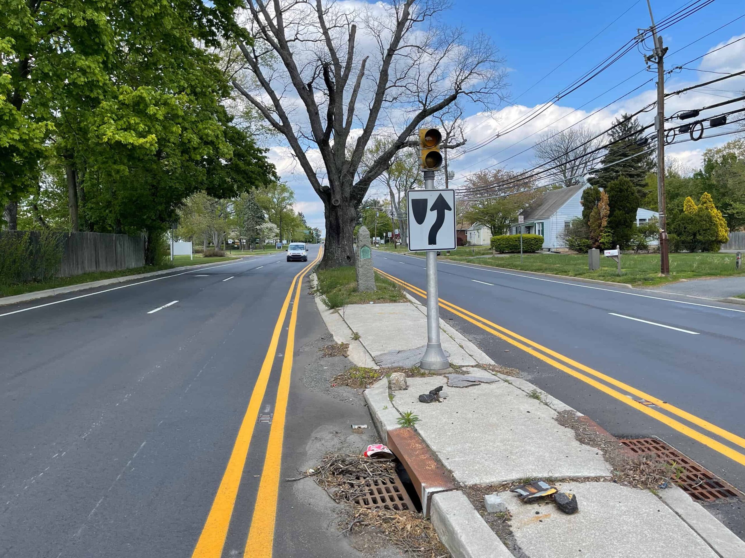 1777 Washington March Marker #6