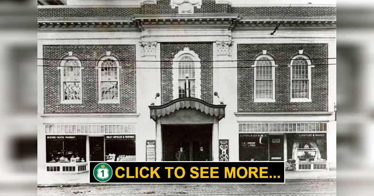 Then and Now The Medford Theatre Medford, MA Route 1 Views