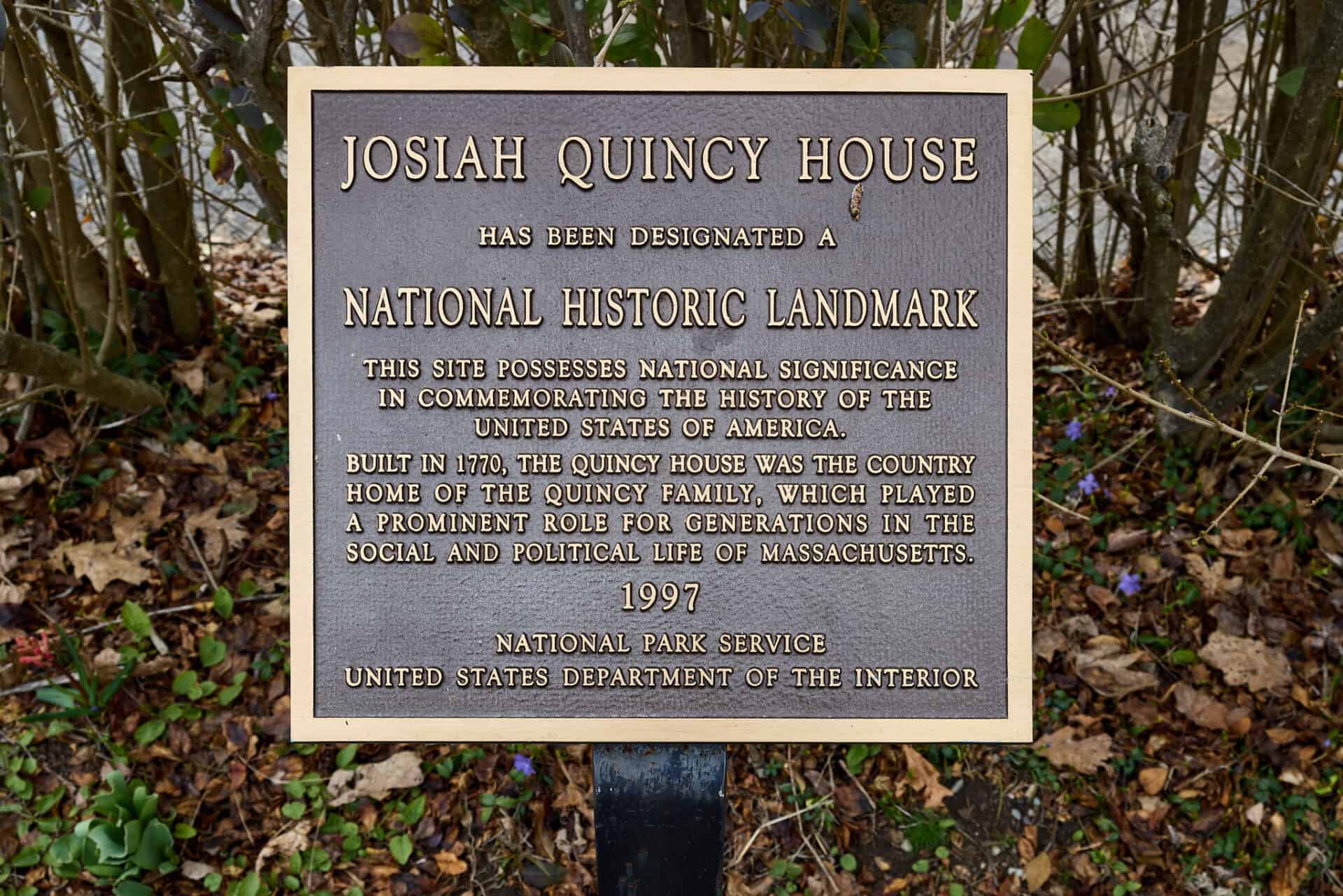 The Josiah Quincy House - Quincy, MA - Route 1 Views