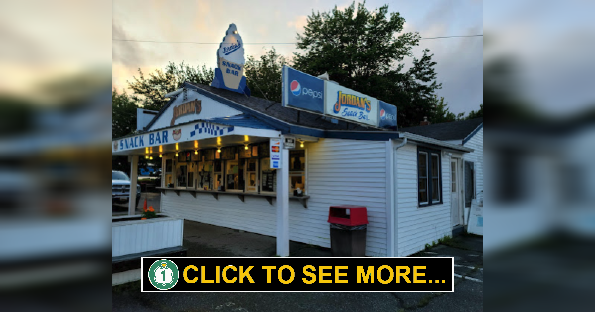 Jordan's Snack Bar A LaidBack Gem in Ellsworth, Maine Route 1 Views
