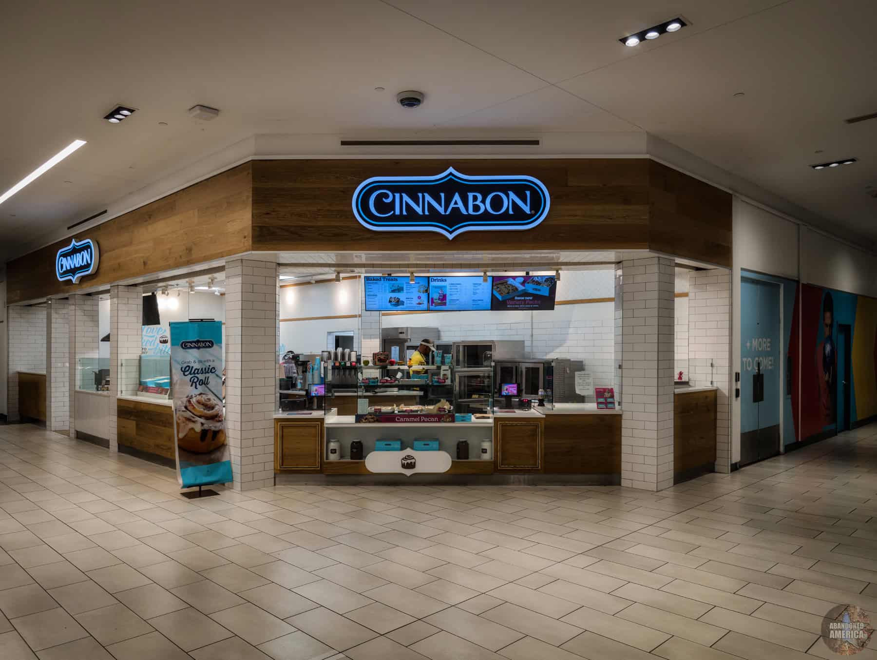 No mall is complete without a Cinnabon