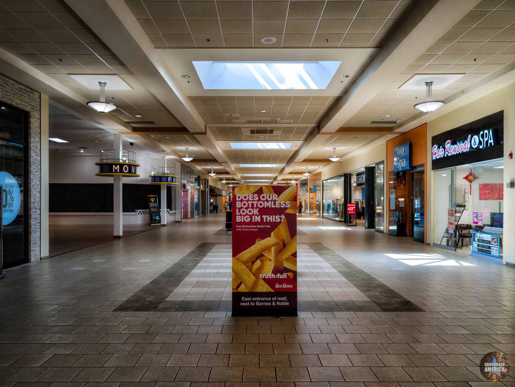 Brunswick Square is clean and well-kept, with a nice mix of local businesses and retail chains