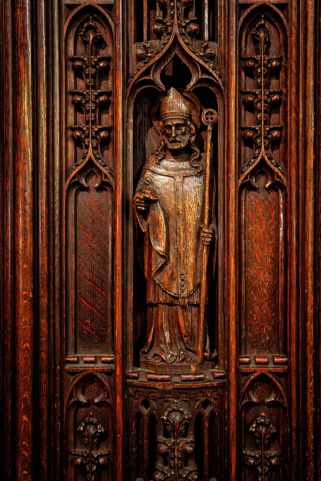 Woor carving detail