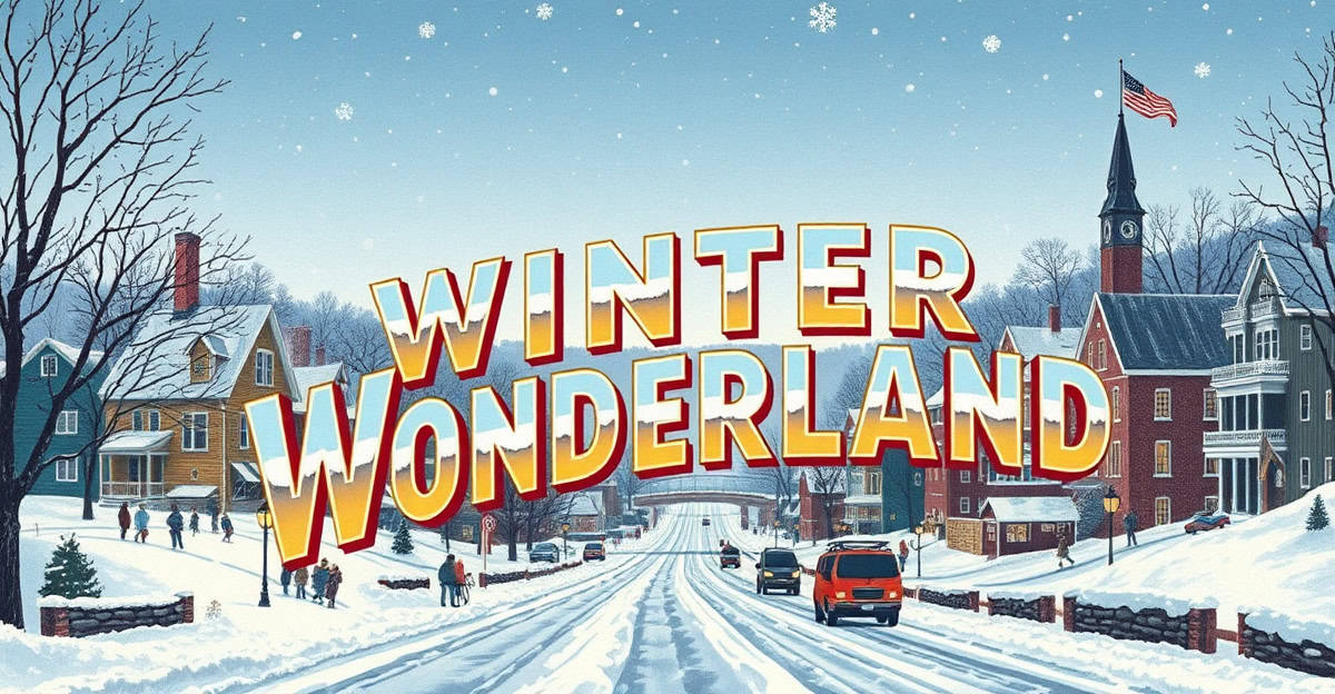 Winter Wonders: A Route 1 Journey Through New England's Festive Season