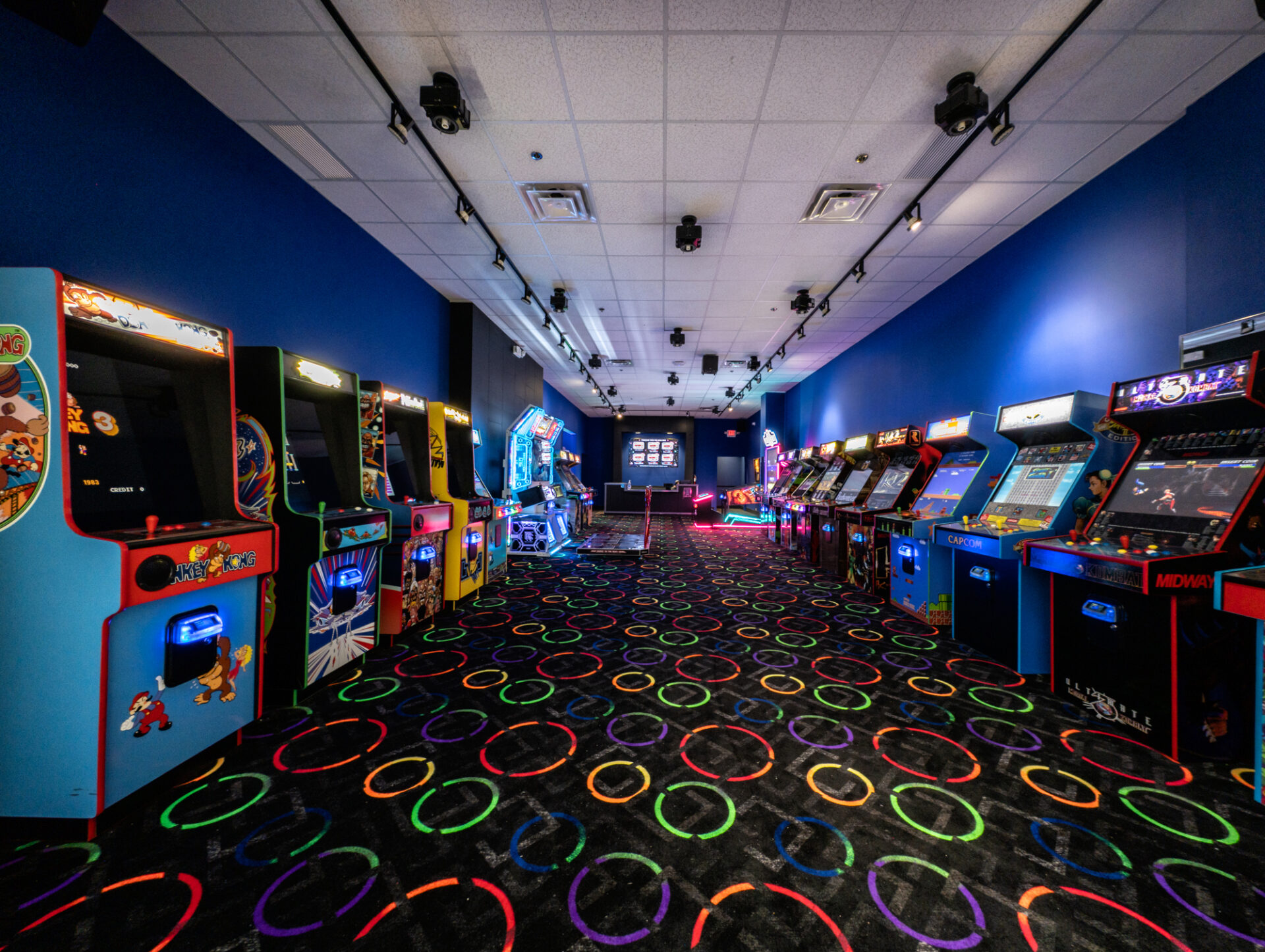 No mall is complete without an arcade!
