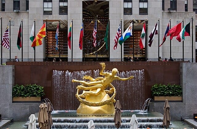 Prometheus at Rockefeller Center