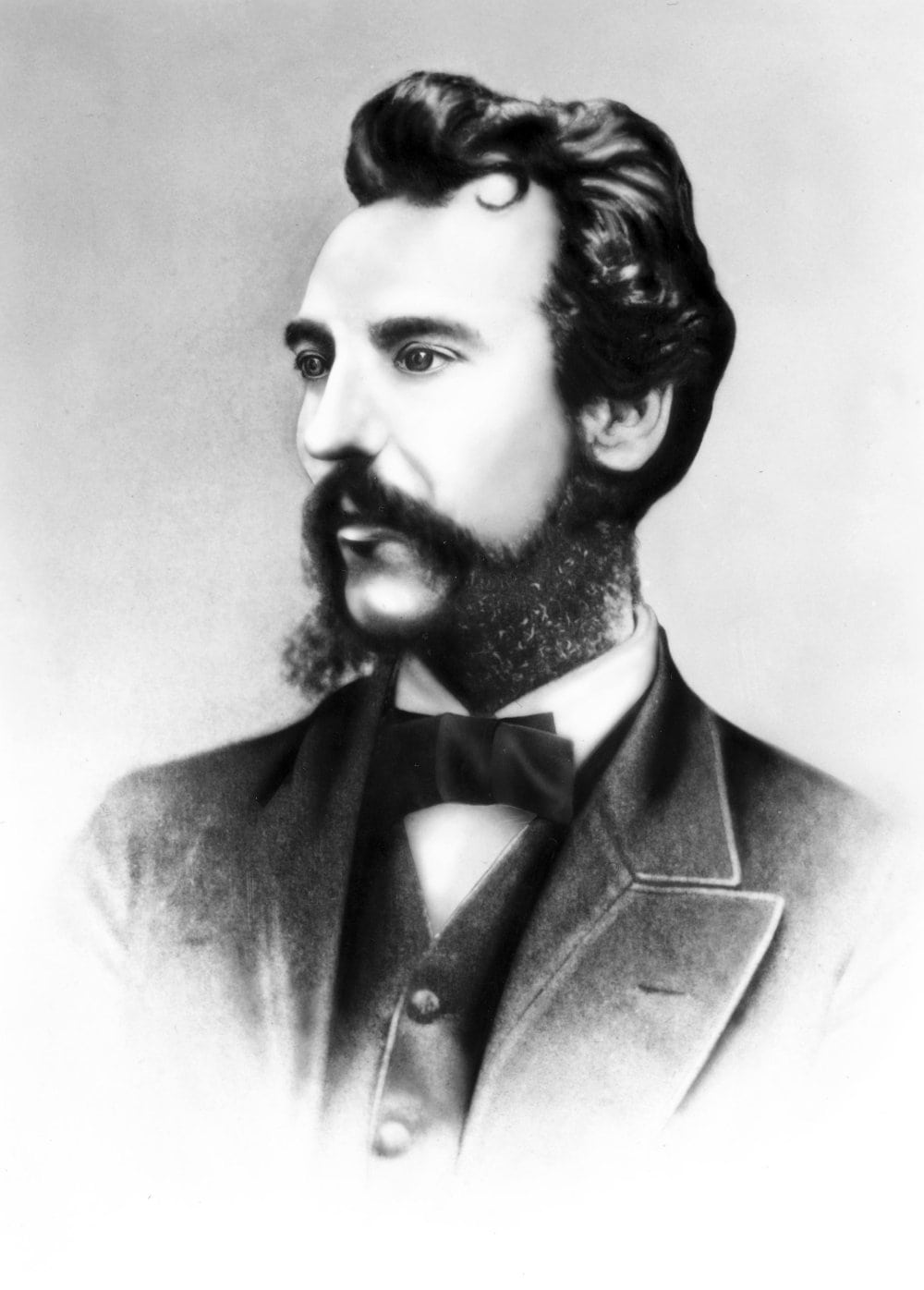 Alexander Graham Bell in 1876, age 29.