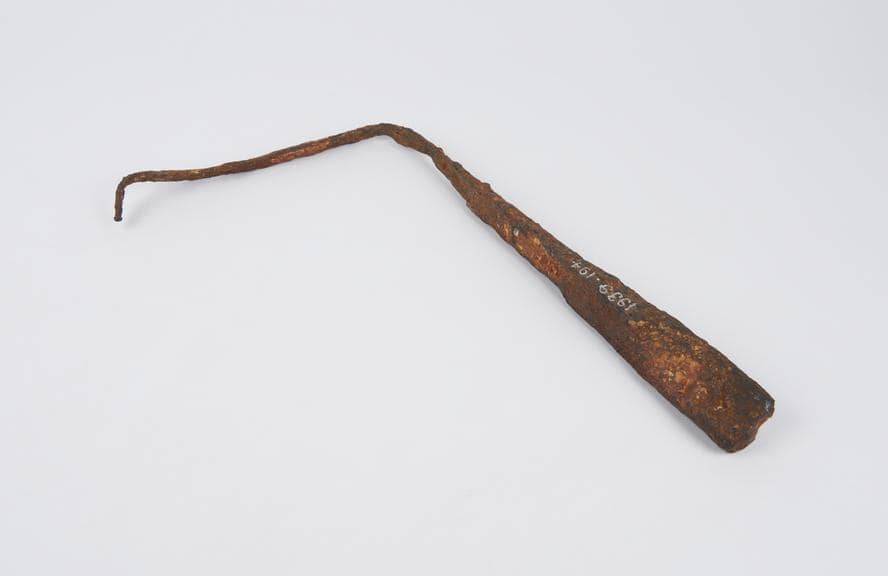 A replica of the lightning rod that Benjamin Franklin installed on his house in Philadelphia, PA