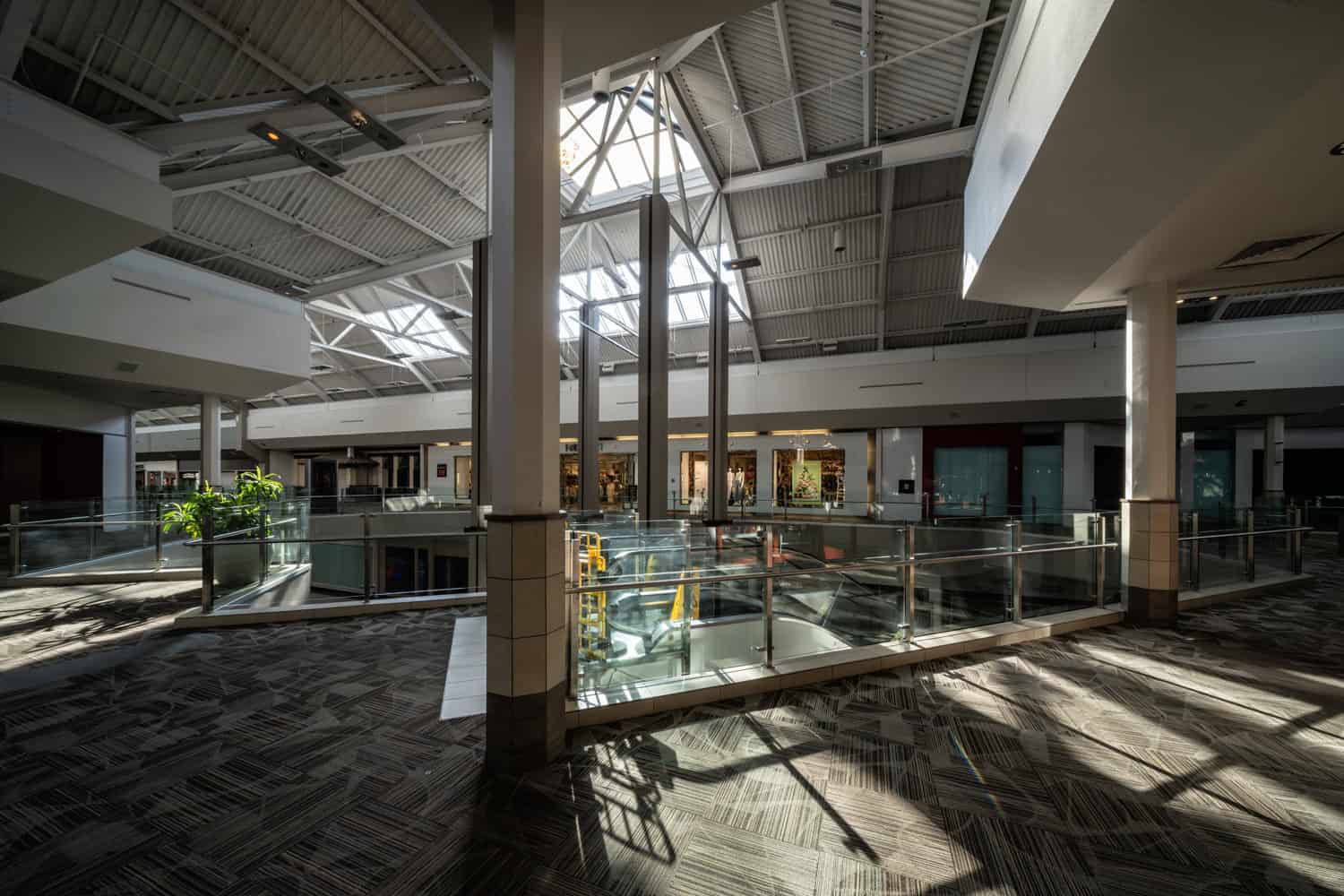 The skylights make this a bright place to visit during the day