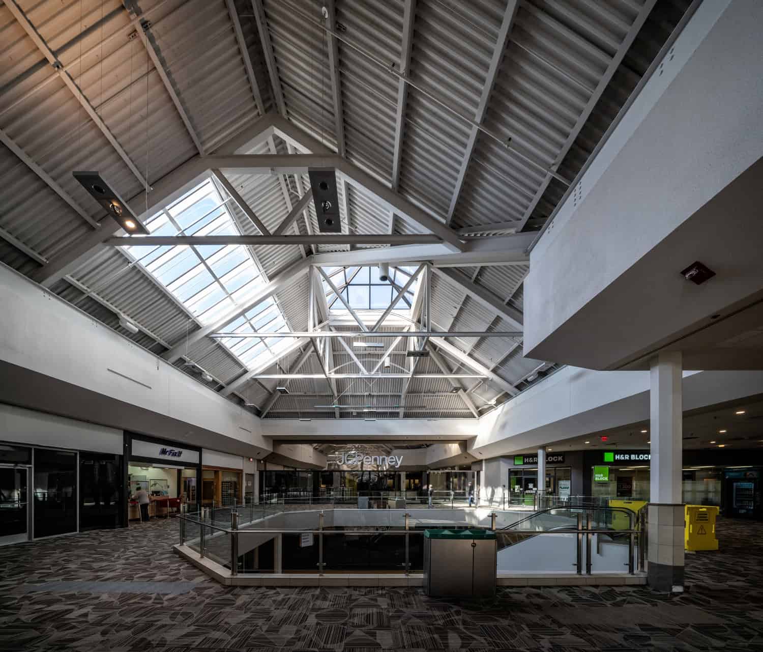 The spacious design makes the interior seem enormous