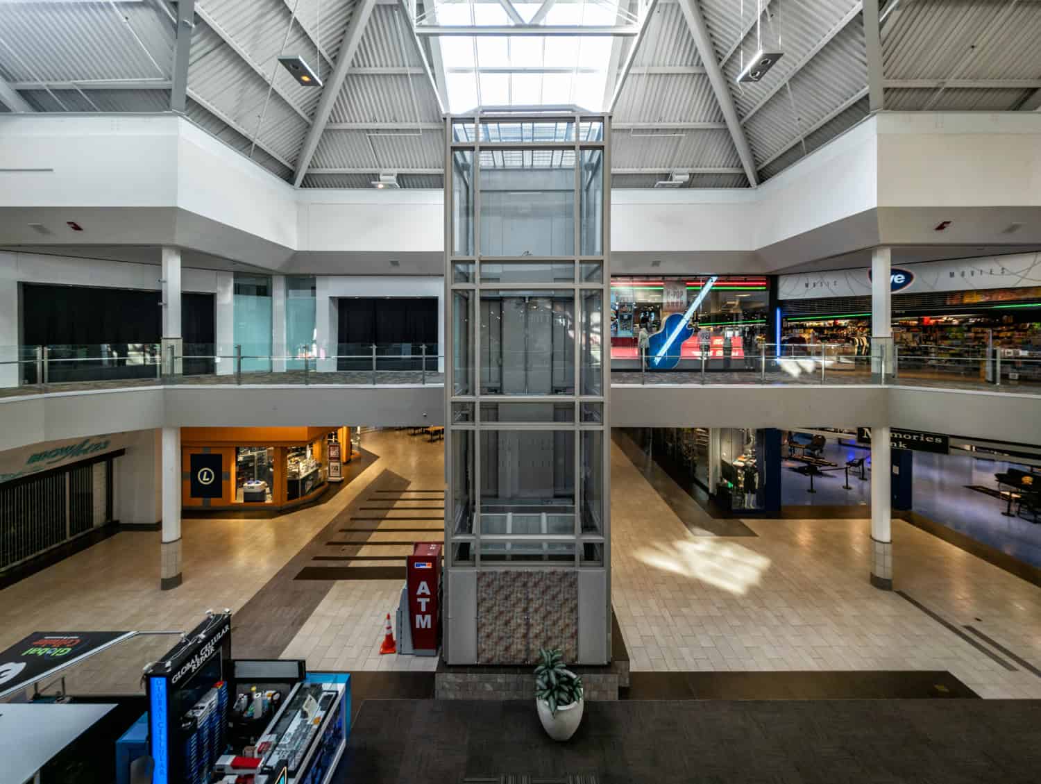 Though there are vacancies, a number of cool stores remain