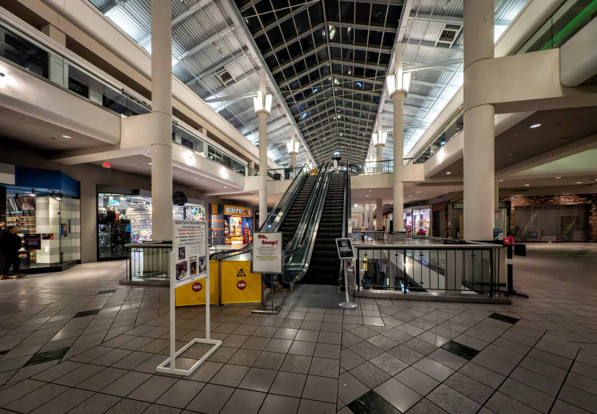 The current owners have committed to repairing the escalators