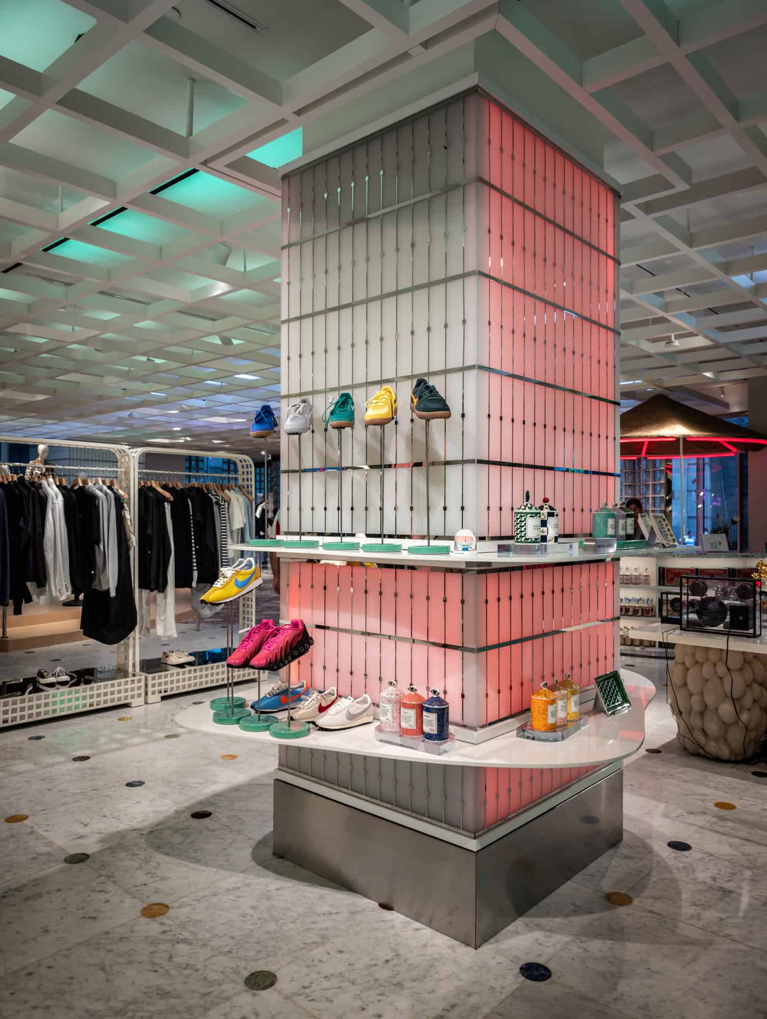 Displays are colorful and eye catching