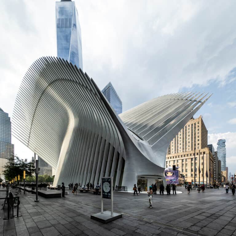 The Transformation of the World Trade Center PATH Station in Lower Manhattan