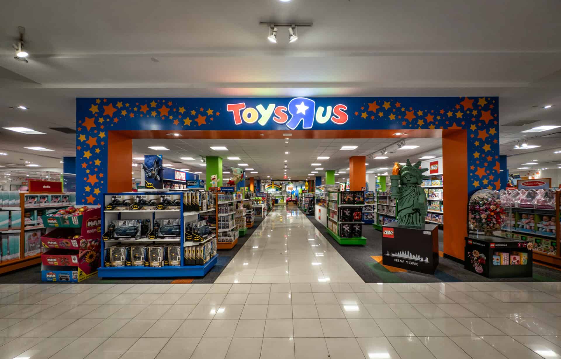 It may not be quite the same as a standalone store, but it's nice to see Toys R Us out there in the wild