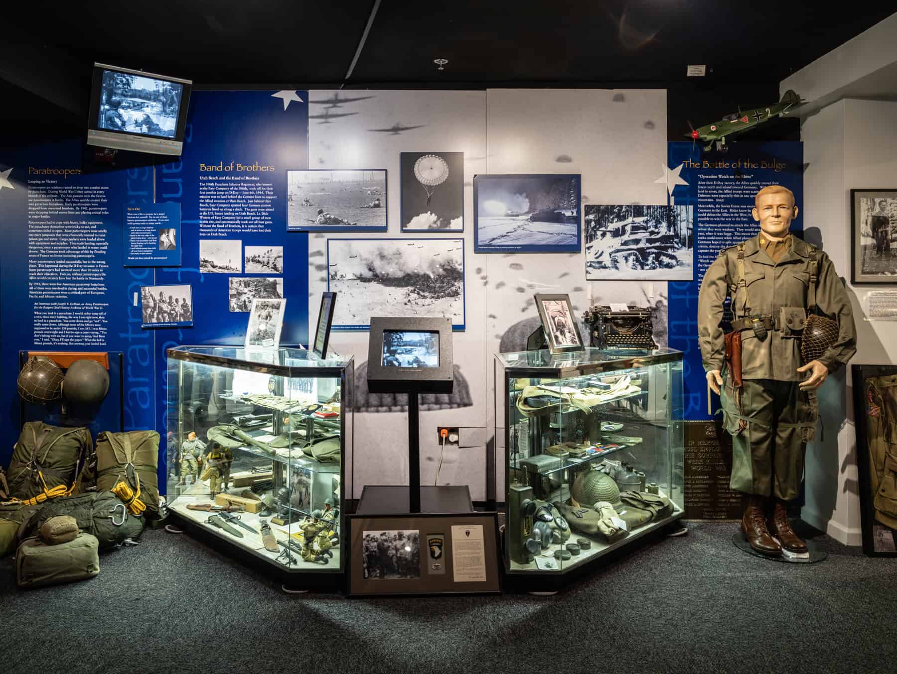 Having watched Band of Brothers several times, I thought their display about Easy Company was particularly compelling