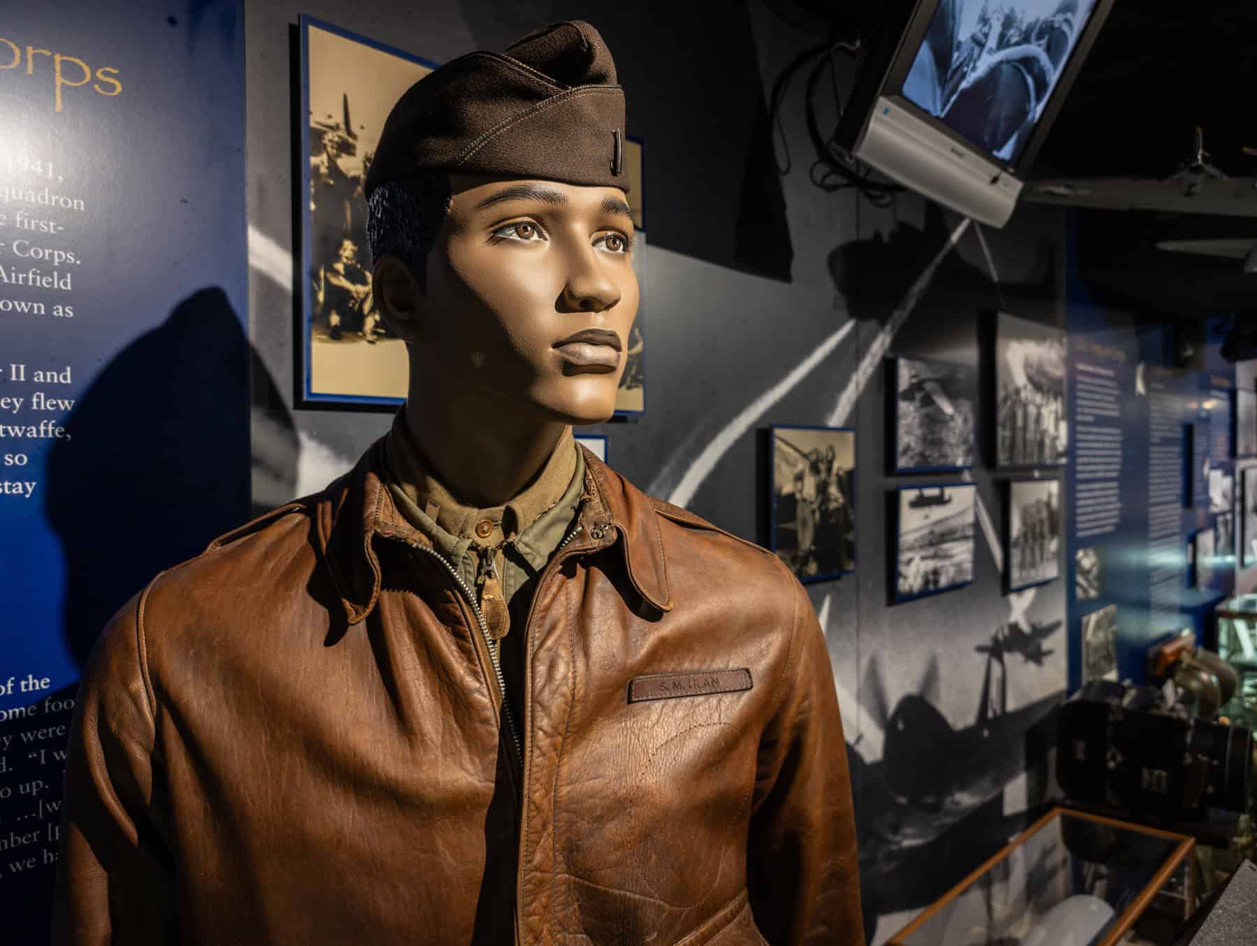 The museum does an excellent job of humanizing the individuals involved in war