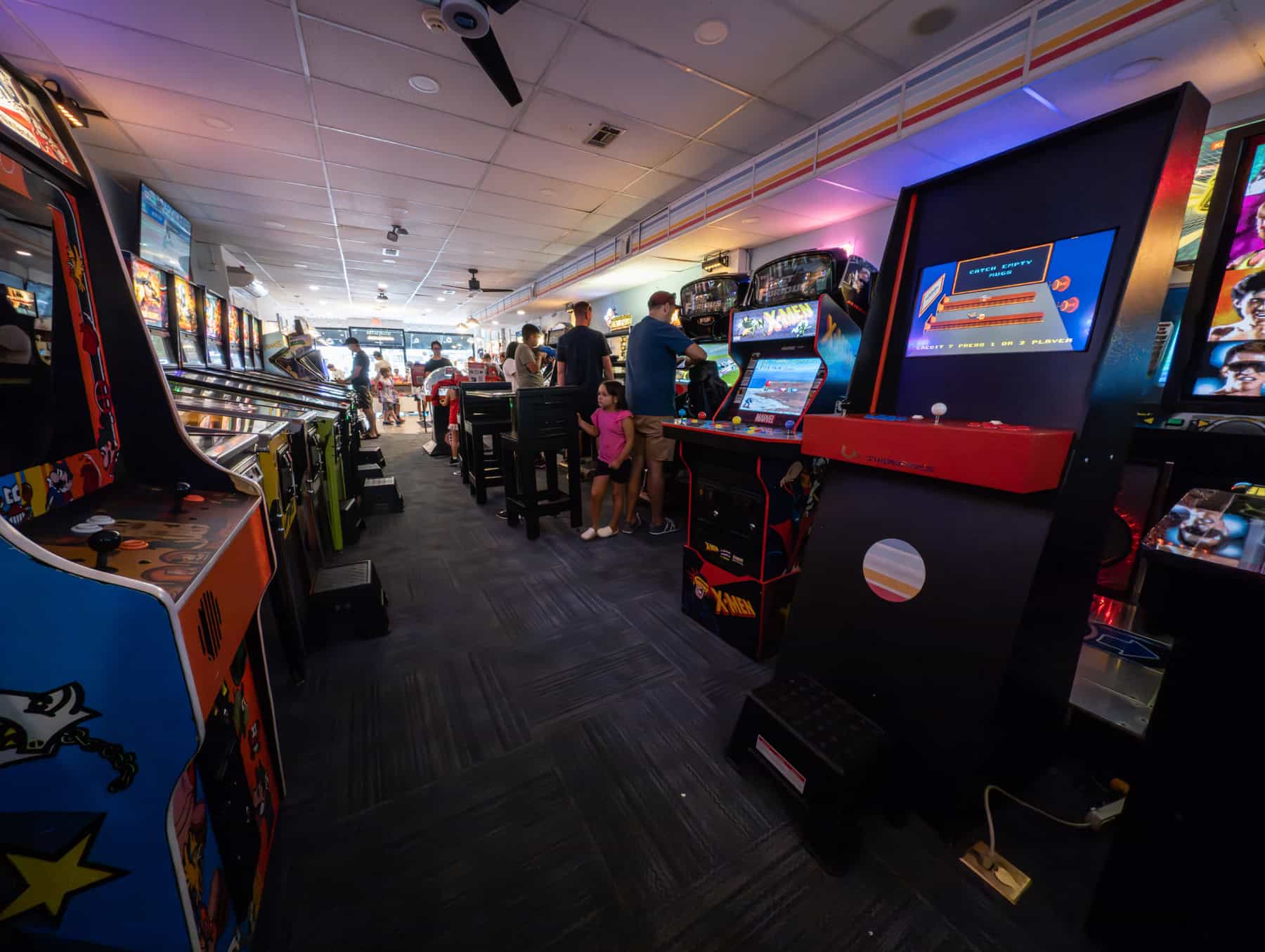 It's a lot more fun to play retro arcade games when you don't have to keep putting in quarters!