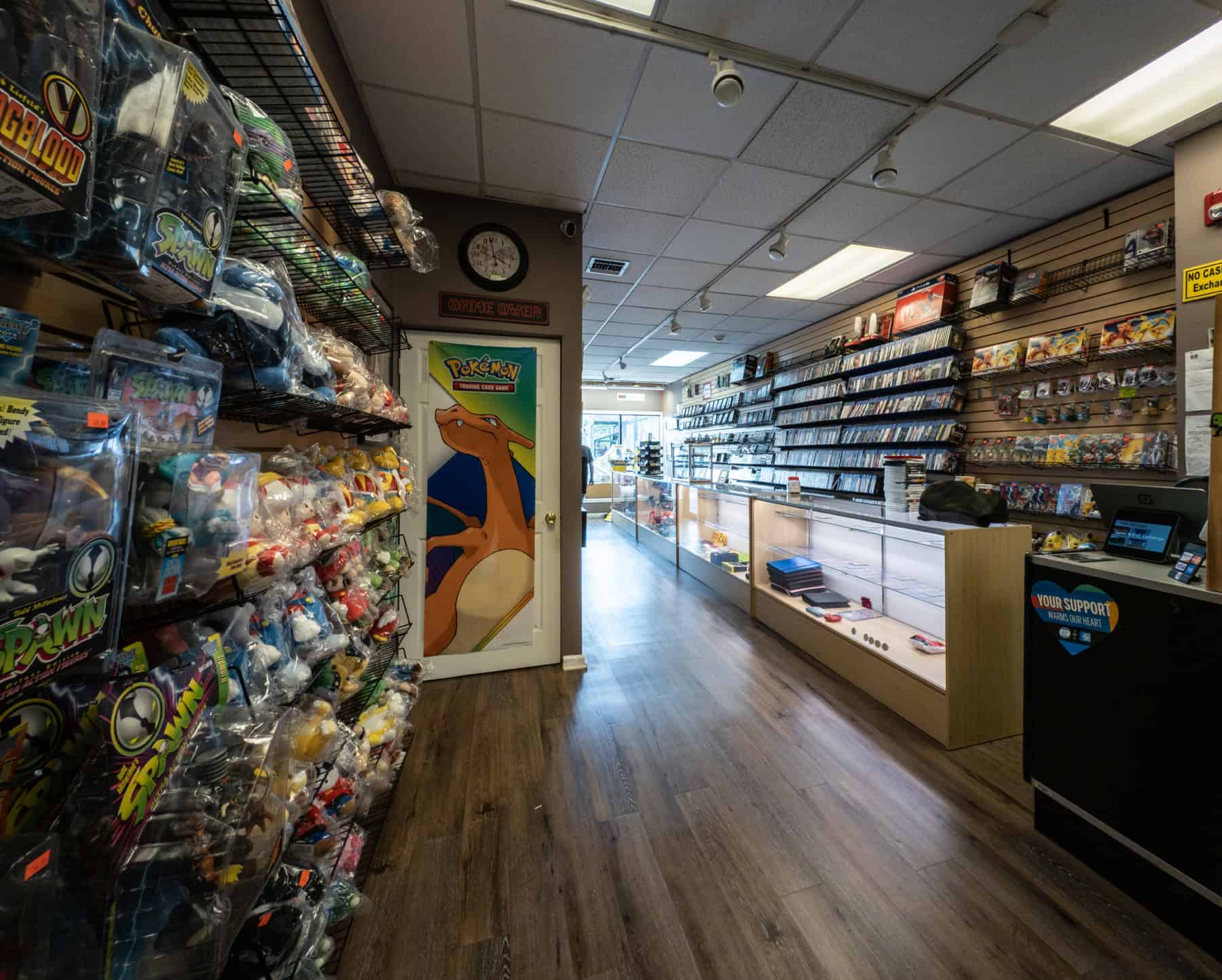 Though it's not a huge store, there's a lot to see inside!