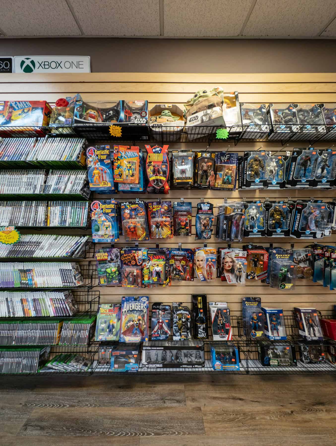 There are a lot of current toys also, which include rereleases of the He-Man figures