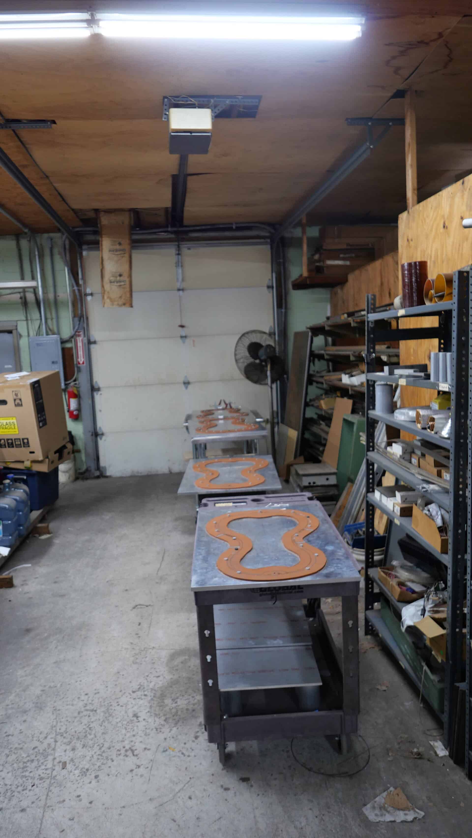 More interiors from Forte3D's Yeadon factory