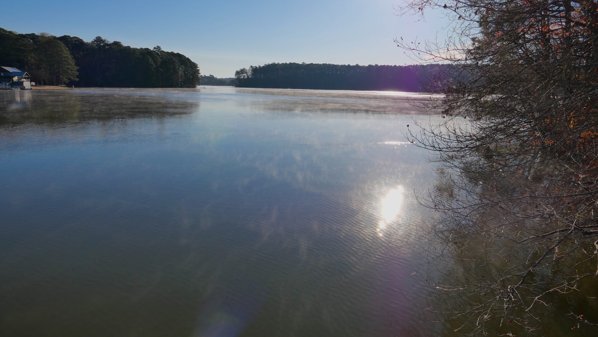 From the bridge with Boat Center at far left