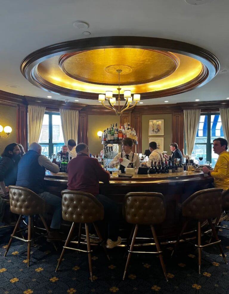 The Oval Office of Bars-Round Robin Bar at the Willard Hotel DC