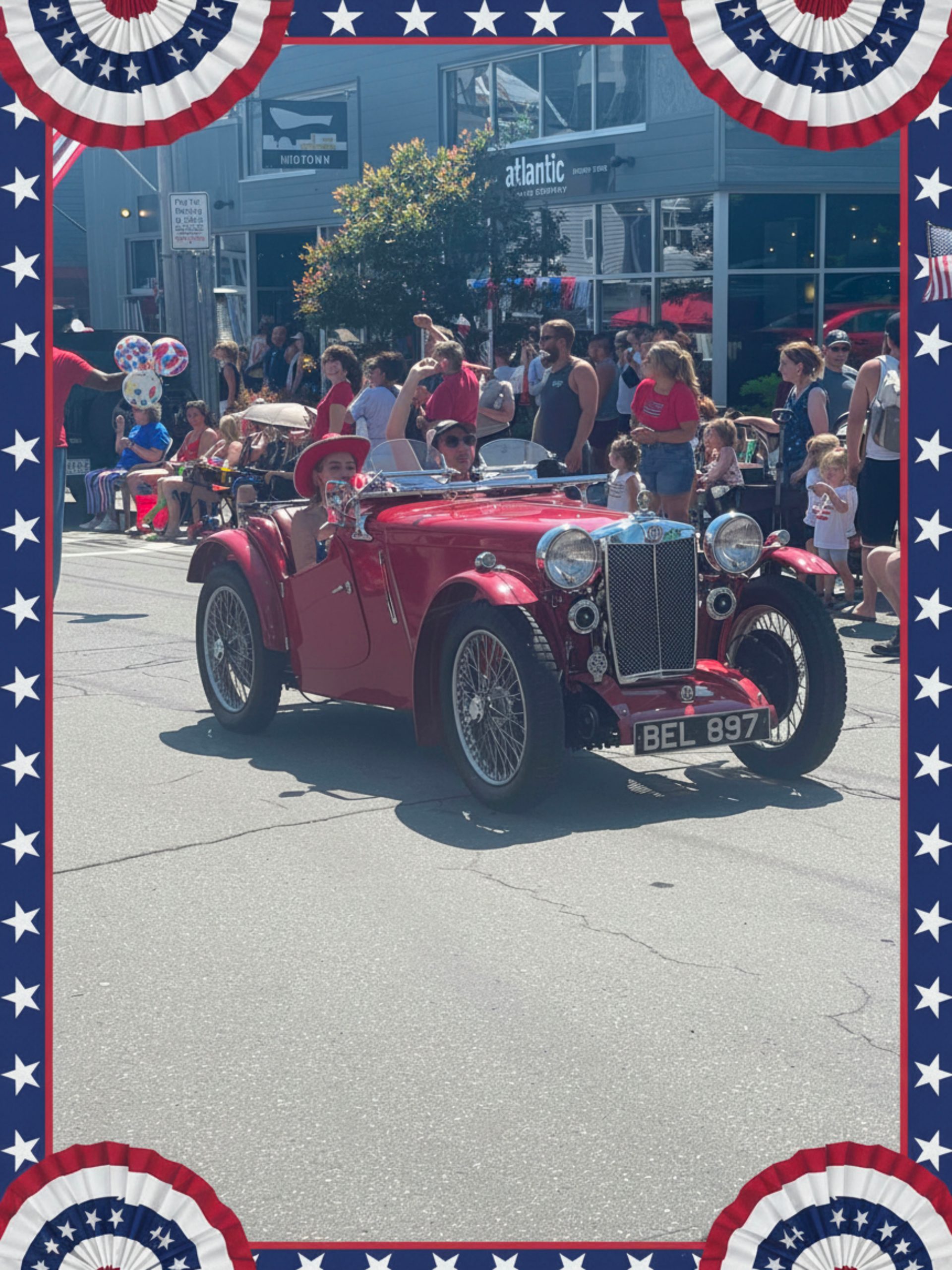 A Seal Cove vehicle was part of the 4th of July parade in Bar Harbor