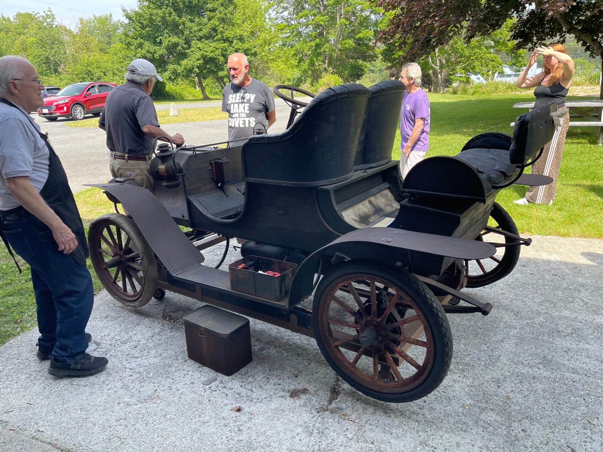 REO (Speed-) Wagon from 1908.