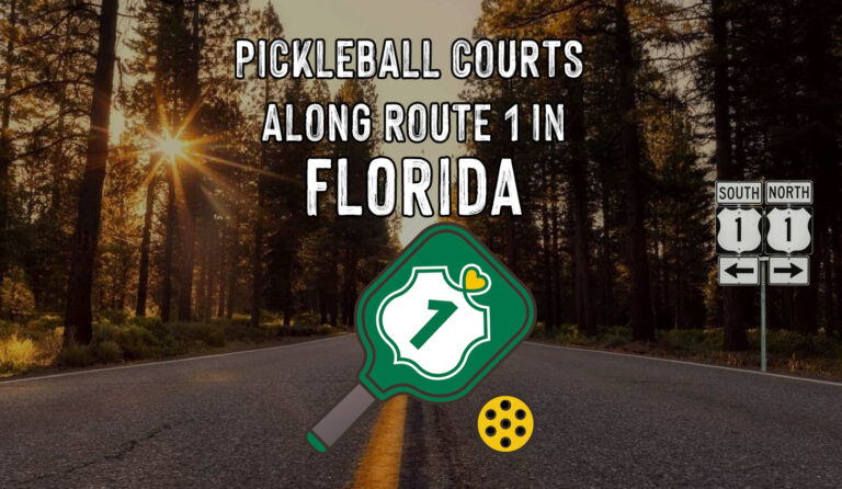 6 Amazing Pickleball Courts Along Route 1 in Florida
