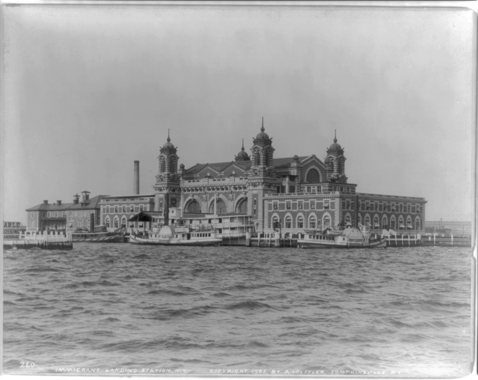 Ellis Island Courtesy of the US Library of Congress