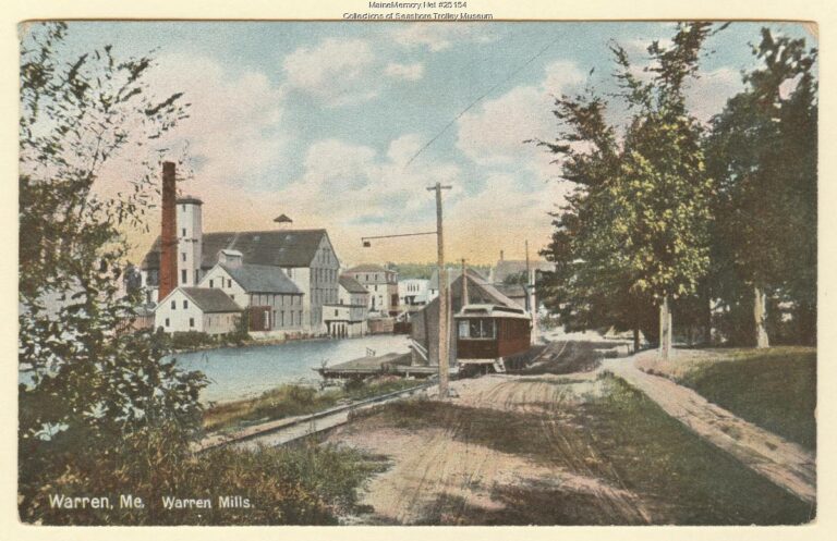 From Mill to Masterpiece: Discover Woolen Mill Park in Warren, ME