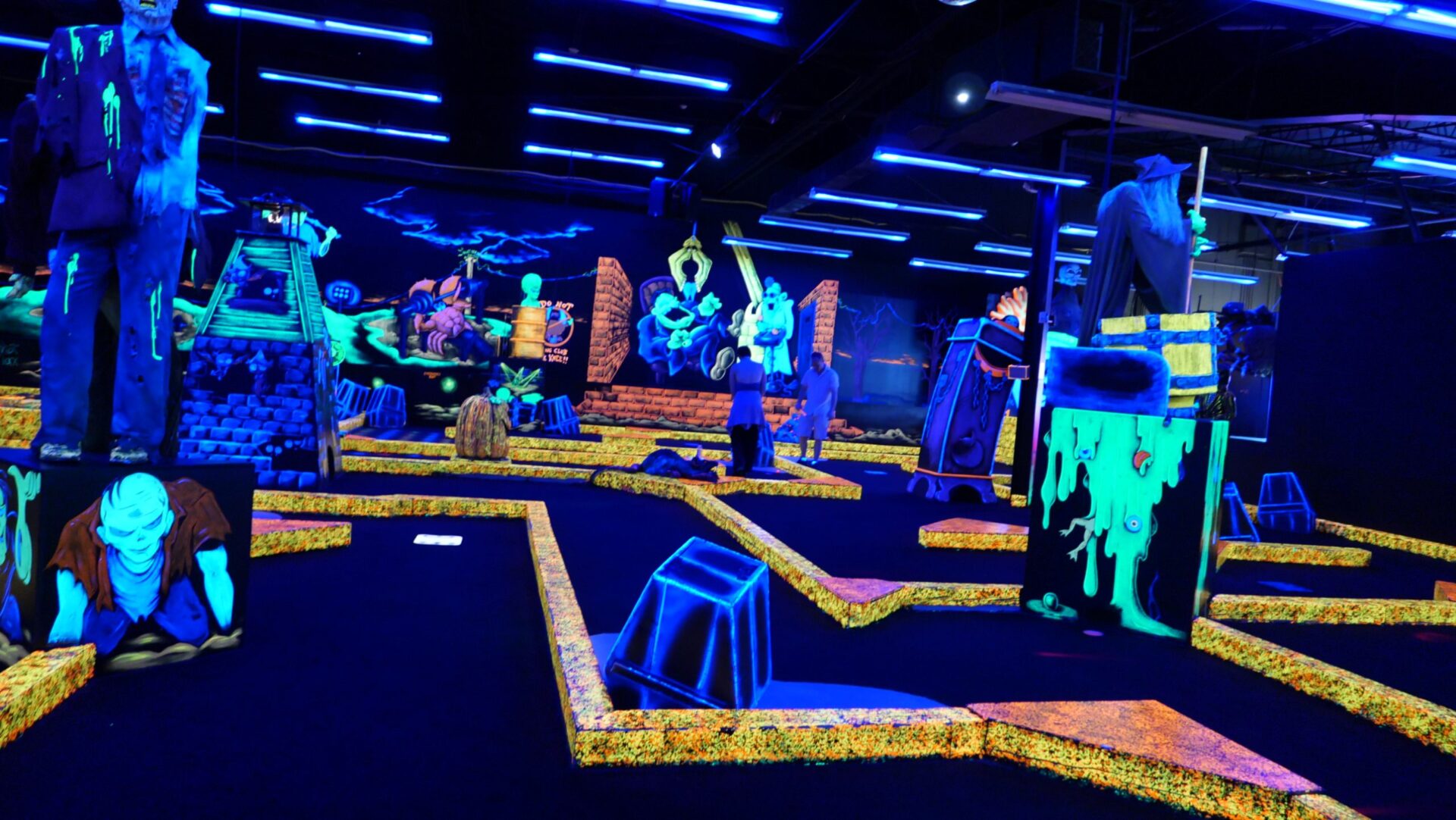 No mini-frights in this place