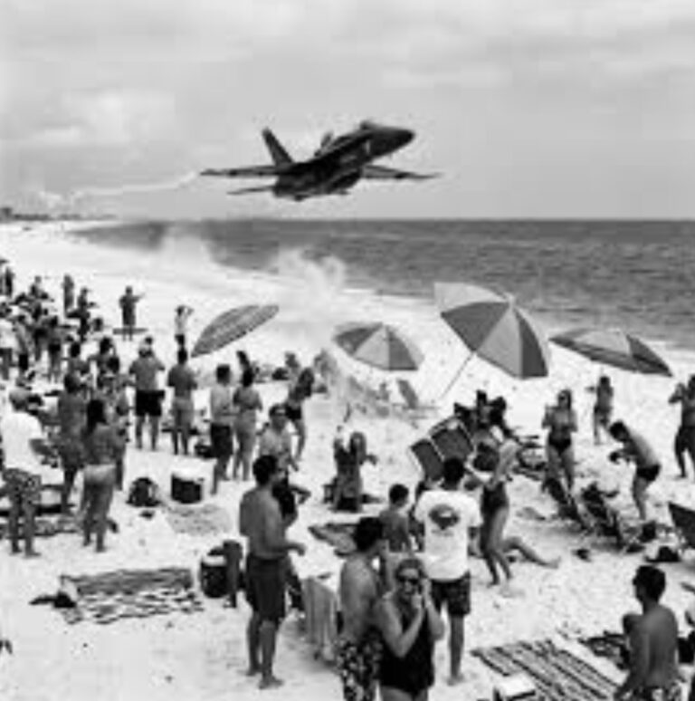 Blue Angels Soar Over St. John's River for NAS JAX Air Show